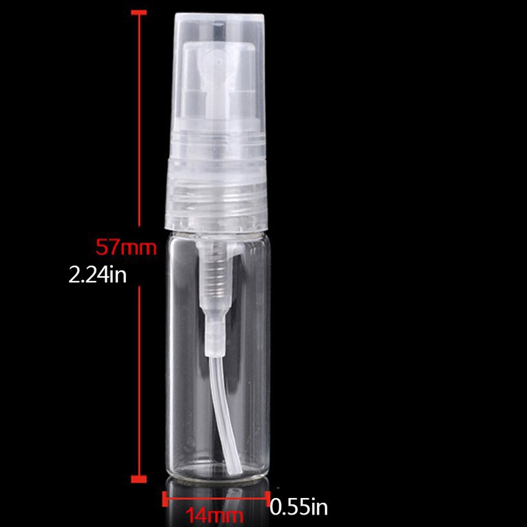 ❤twivnignt Half Cover Anodized Aluminum Nozzle Perfume Lotion Essential Oil Sub-bottle