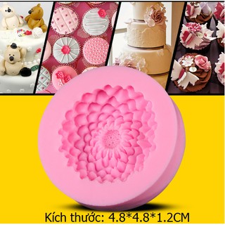 Silicon fondant hoa thược dược