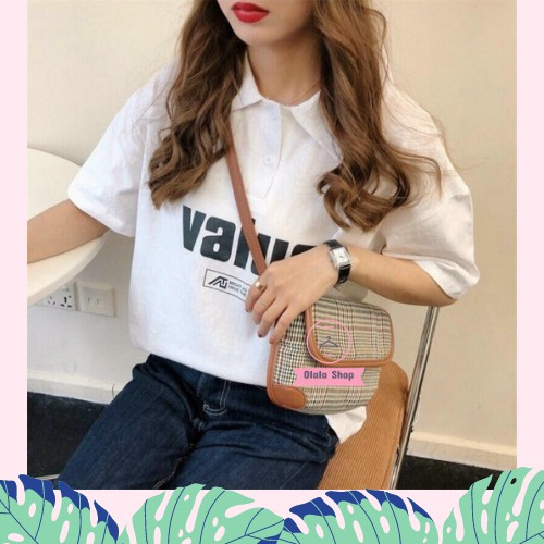 Áo Thun Unisex, Áo Polo Nam Nữ VALUE Freesizekg  40kg - 55kg | BigBuy360 - bigbuy360.vn