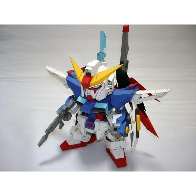 Mô hình giấy 3D  SD Gun.dam ZG.MF-X42S Destiny