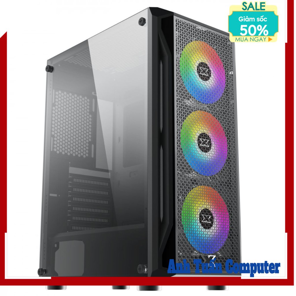 XIGMATEK GAMING X 3FX (EN46188) - GAMING ATX, KÈM 03 FAN XIGMATEK X20ARGB