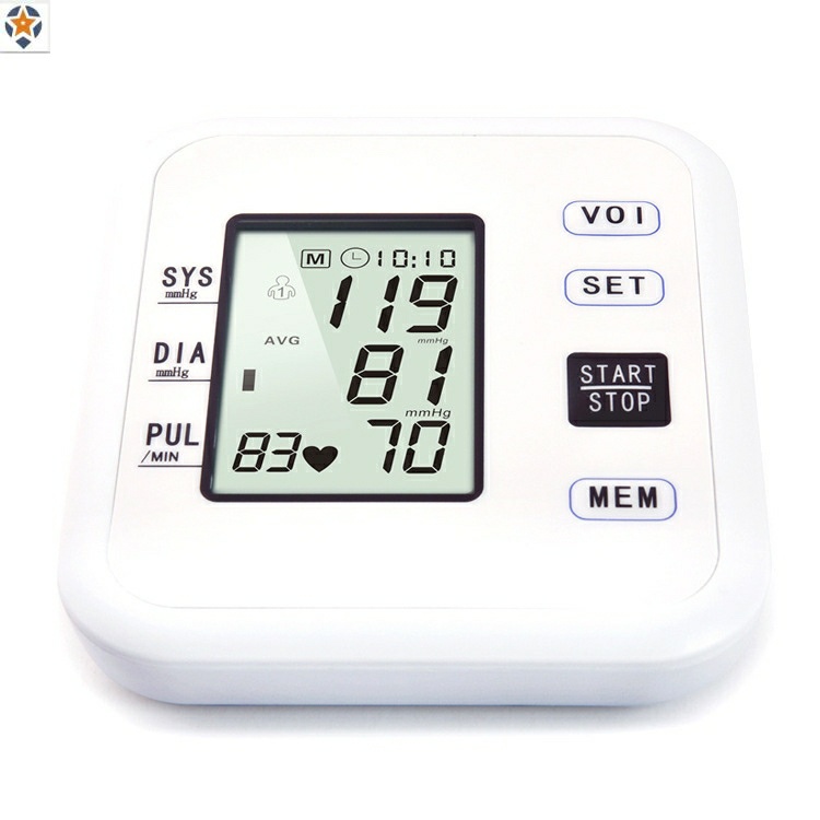 Máy Đo Huyết Áp Bắp Tay  Cổ Tay Loại Tốt Đo Nhịp Tim Màn Hình LCD Đo Nhanh Và Chính Xác Bảo Hành 5 Năm