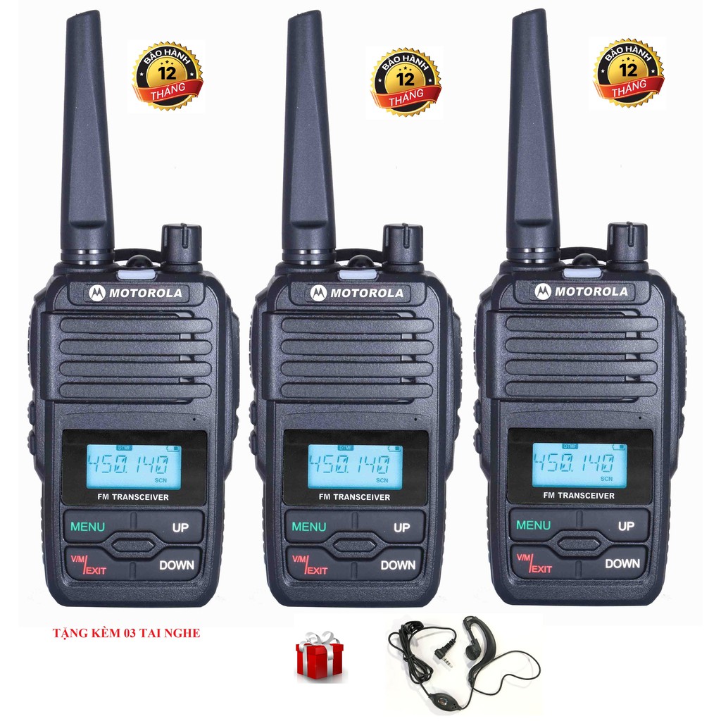 Bộ 3 Bộ đàm Motorola GP6660