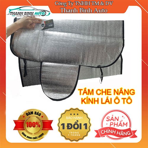 TẤM CHE NẮNG KÍNH LÁI Ô TÔ 2 LOẠI - LOẠI DÀY 4 LỚP - Đồ Chơi Xe Hơi Uy Tín