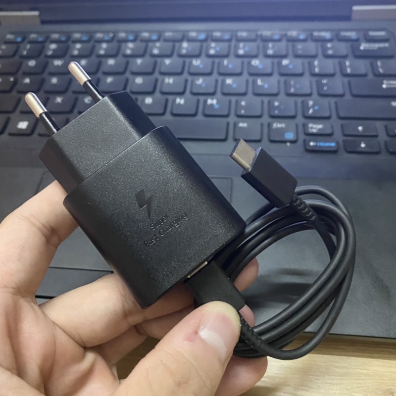 Bộ Sạc Nhanh SamSung 25W Chân Type C cho Note 10 Note 20 A71, A70, A80, A90, S20, S20+, S2- Bảo hành 12 tháng