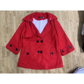 áo dạ đỏ tay lửng