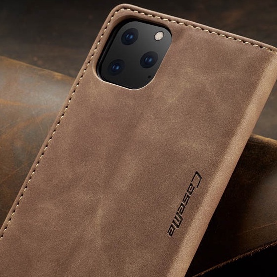 Bao da Caseme , Ốp lưng điện thoại da mềm nắp gập cho Iphone 13 12 Mini 11 Pro Max; Sam Sung NOTE 10+,NOTE20, S20