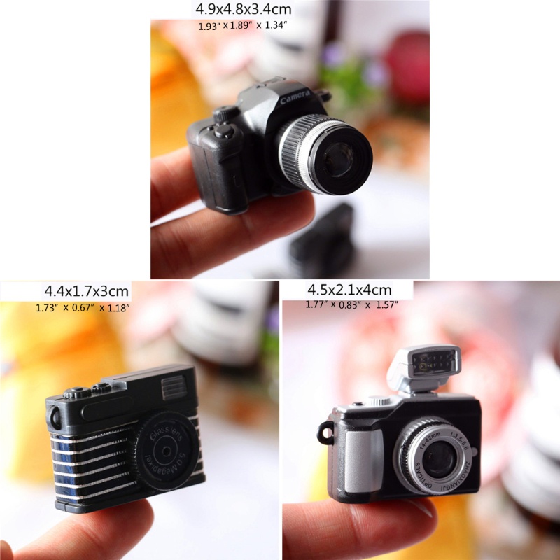Máy Ảnh Mini Tỉ Lệ 1: 12 Dùng Trang Trí Nhà Búp Bê