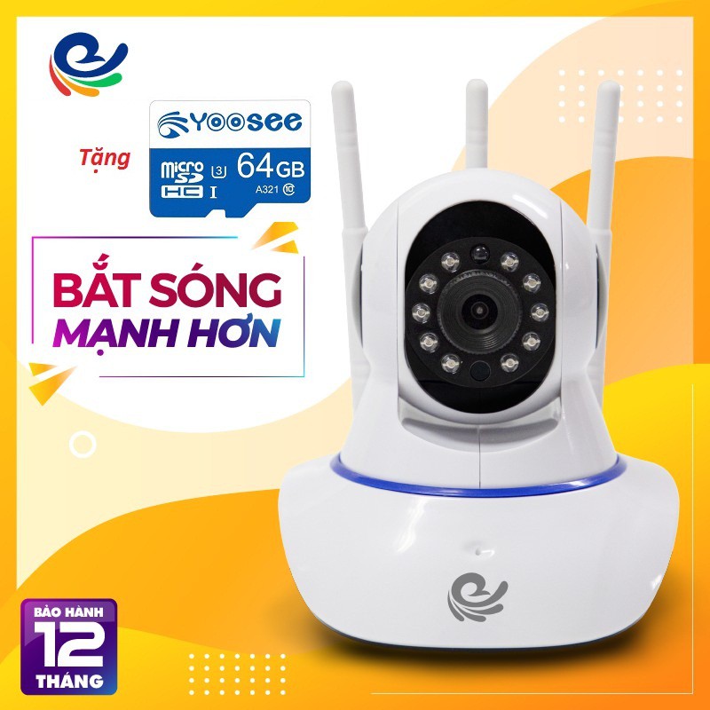 Camera Wifi Full HD 1080P Không Dây Carecam Tặng Thẻ 64g | BigBuy360 - bigbuy360.vn