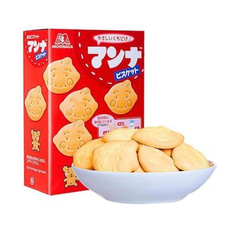 Bánh quy ăn dặm hình thú Morinaga cho bé 7m+ (date 7/2023)