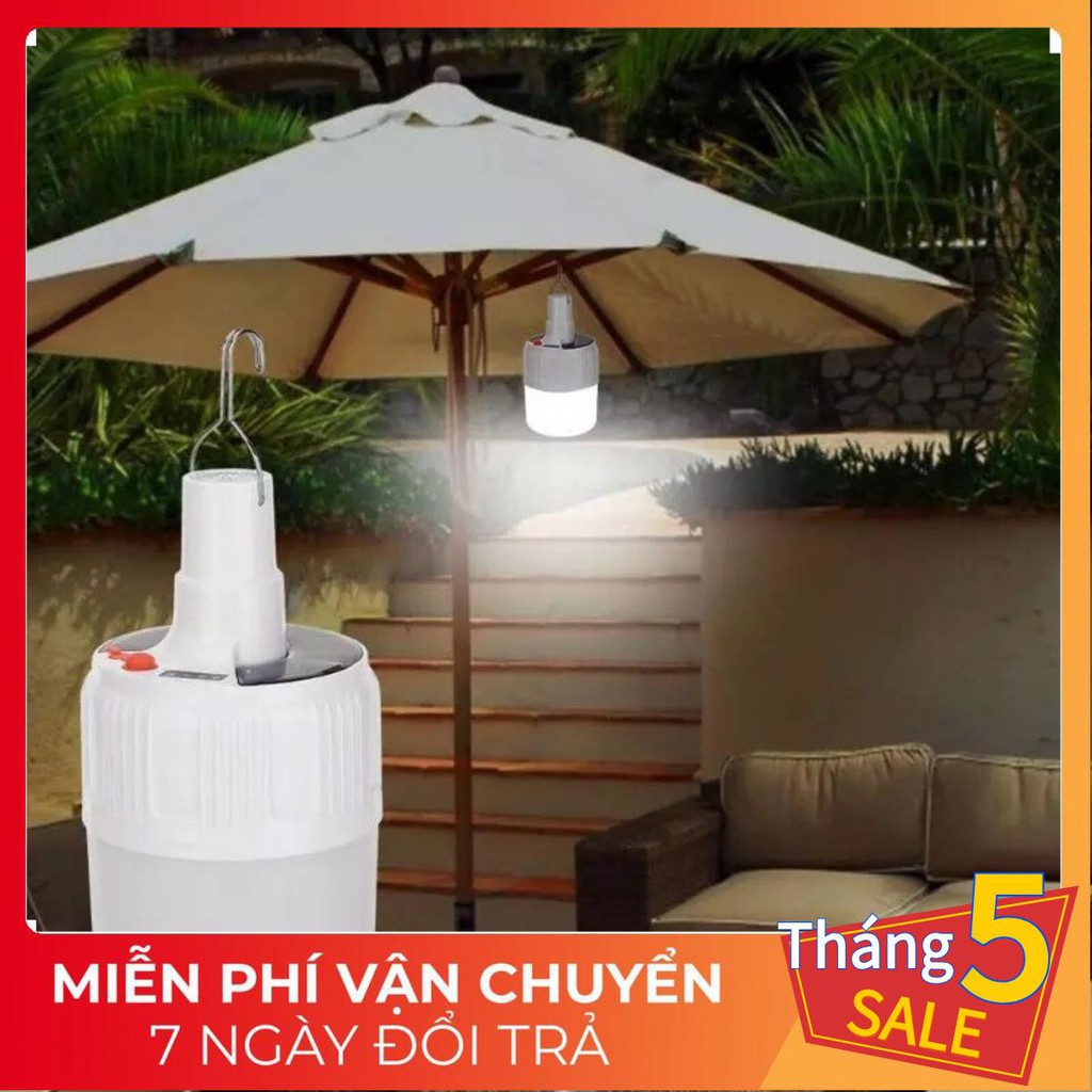 ĐÈN TÍCH ĐIỆN 100w 42 LED NĂNG LƯỢNG MẶT TRỜI, CHỐNG THẤM NƯỚC - siêu sáng