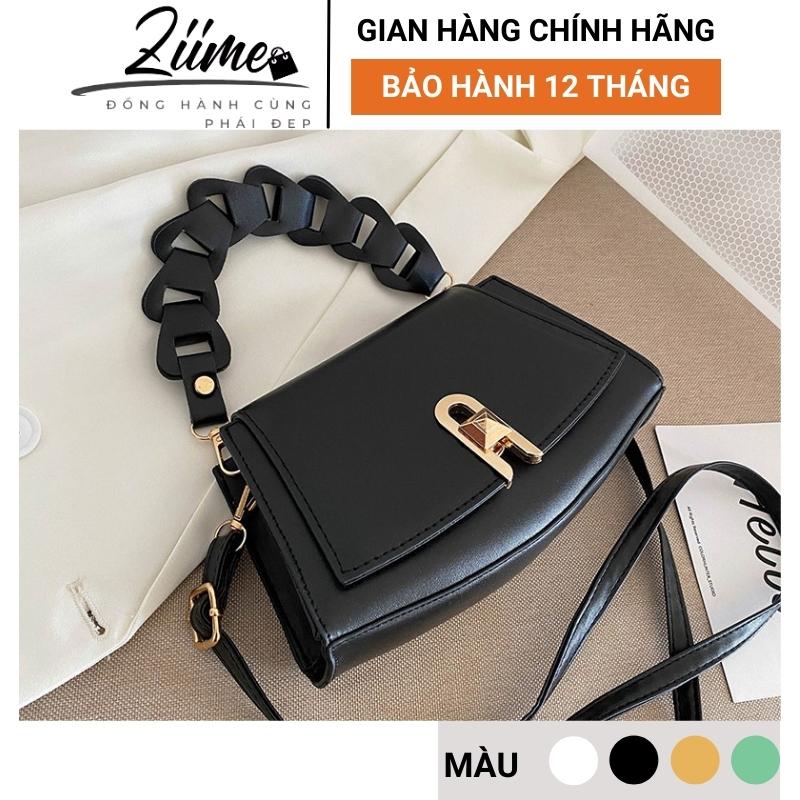Túi xách nữ Styte công sở khóa gài thời thượng Ziime da PU cao cấp ZT025