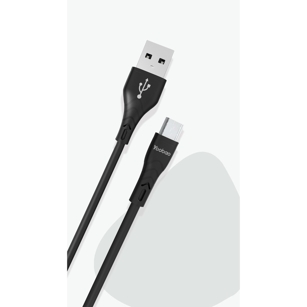 Dây cáp sạc cho điện thoại smartphone Android đầu micro USB Yoobao C5 dài 1m