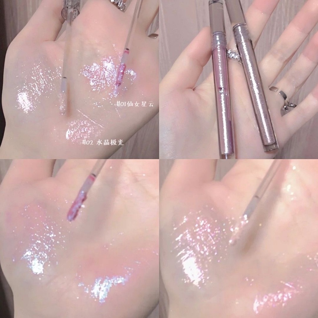 Nhũ Mắt Dạng Lỏng Lấp Lánh Oaoii 8 Màu Sắc Tùy Chọn