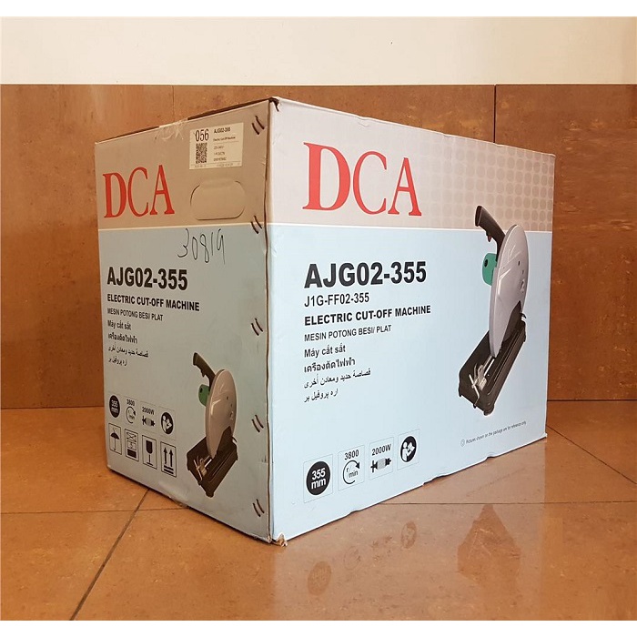 MÁY CẮT SẮT 355MM DCA AJG02-355 [CHÍNH HÃNG] MÁY CẮT SẮT 2000W DCA [RẺ] MÁY CẮT SẮT BÀN TOTAL INGCO