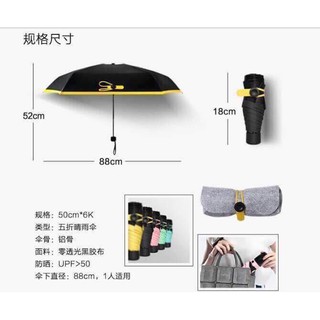 Ô mini bỏ túi nhỏ gọn và siêu nhẹ