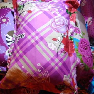 Bộ 2 chiếc gối gòn kèm vỏ gối (40 x 60)cm