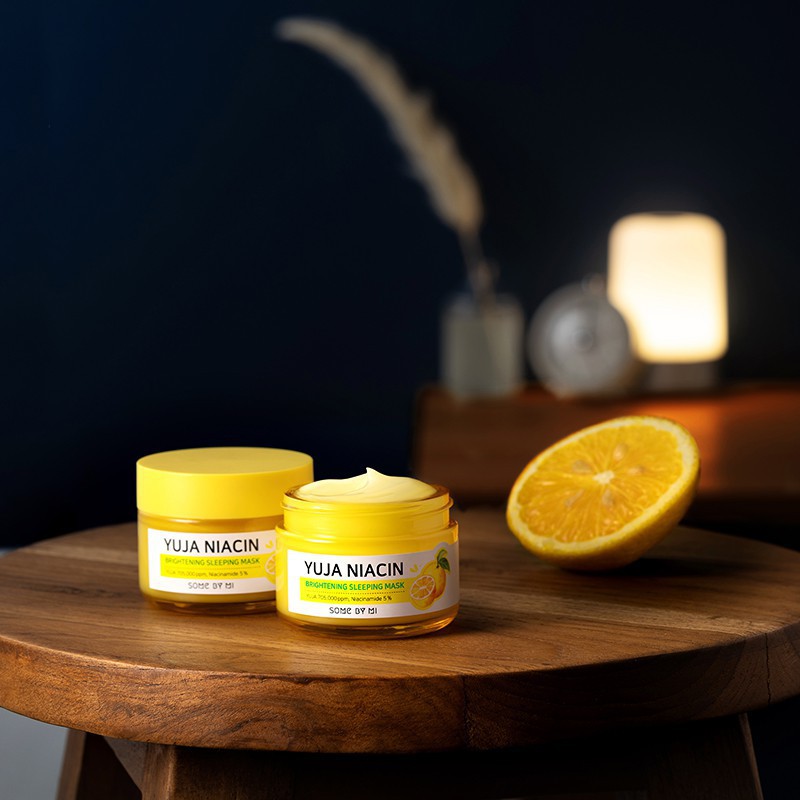 Mặt Nạ Ngủ Some By Mi Yuja Niacin 30 days Miracle Brightening Sleeping Mask 60g
