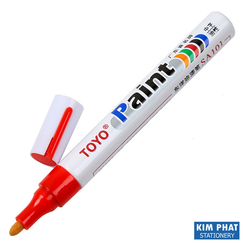 Bút sơn MARKER PAINT không phai màu, nhanh khô, chống thấm nước TOYO