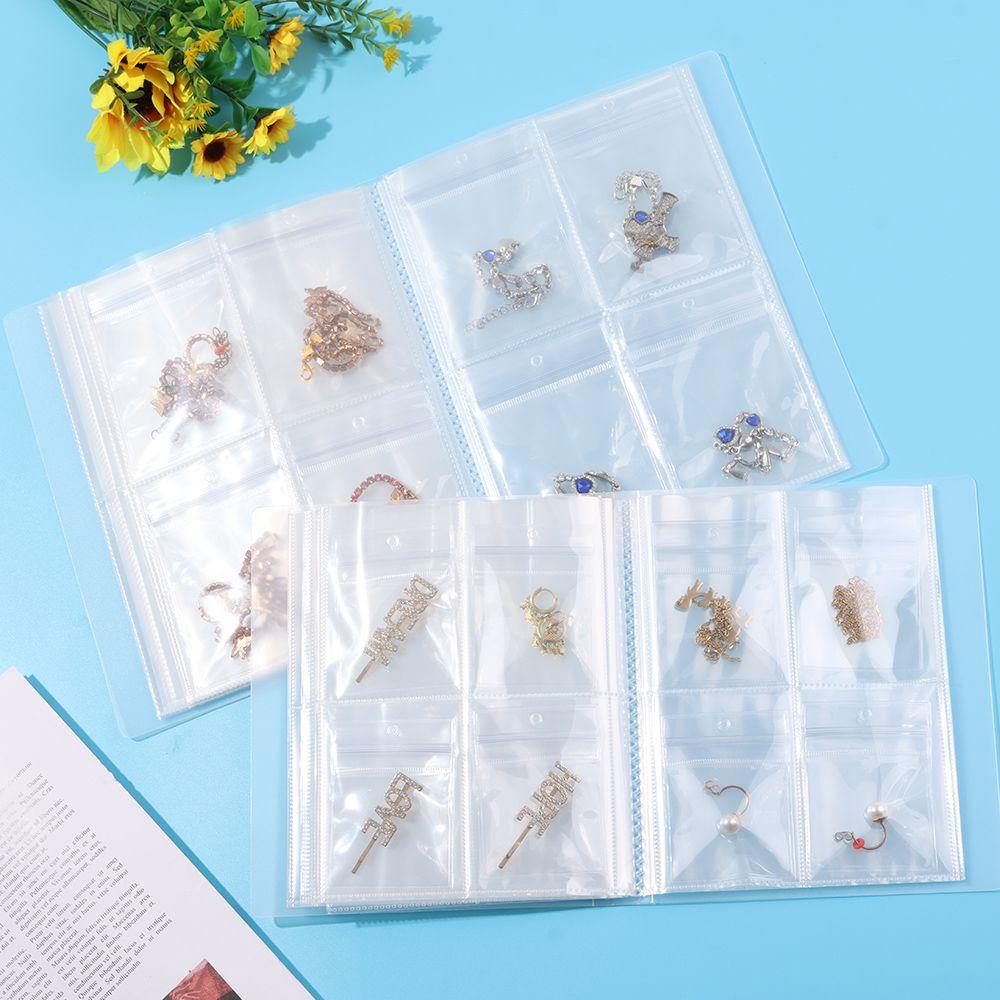 Túi Nhựa PVC Có Khóa Kéo Chống Bụi Đựng Trang Sức Tiện Dụng