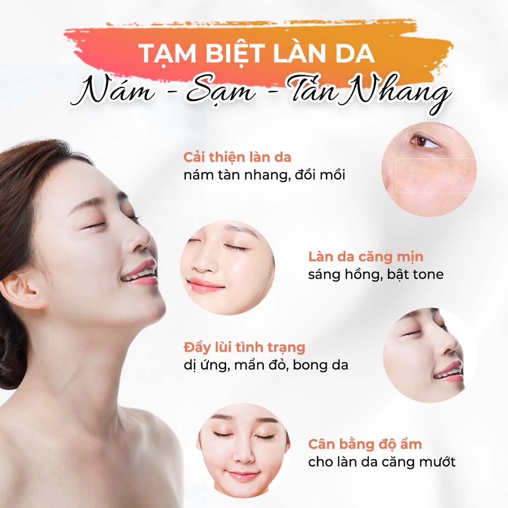 5 Combo kem xóa nám, tẩy mụn, làm mờ nám, tàn nhang và dưỡng trắng da đông y gia truyền Phạm Nguyễn