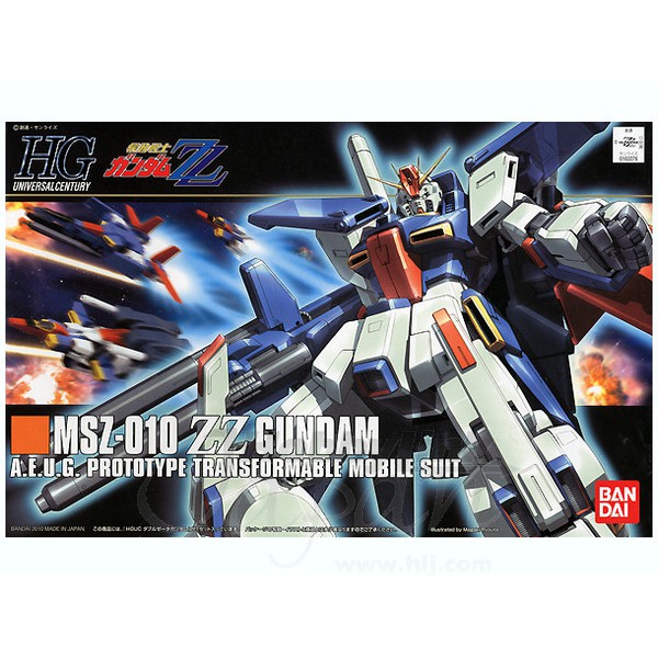 Mô Hình MSZ-010 ZZ Gundam (HGUC)