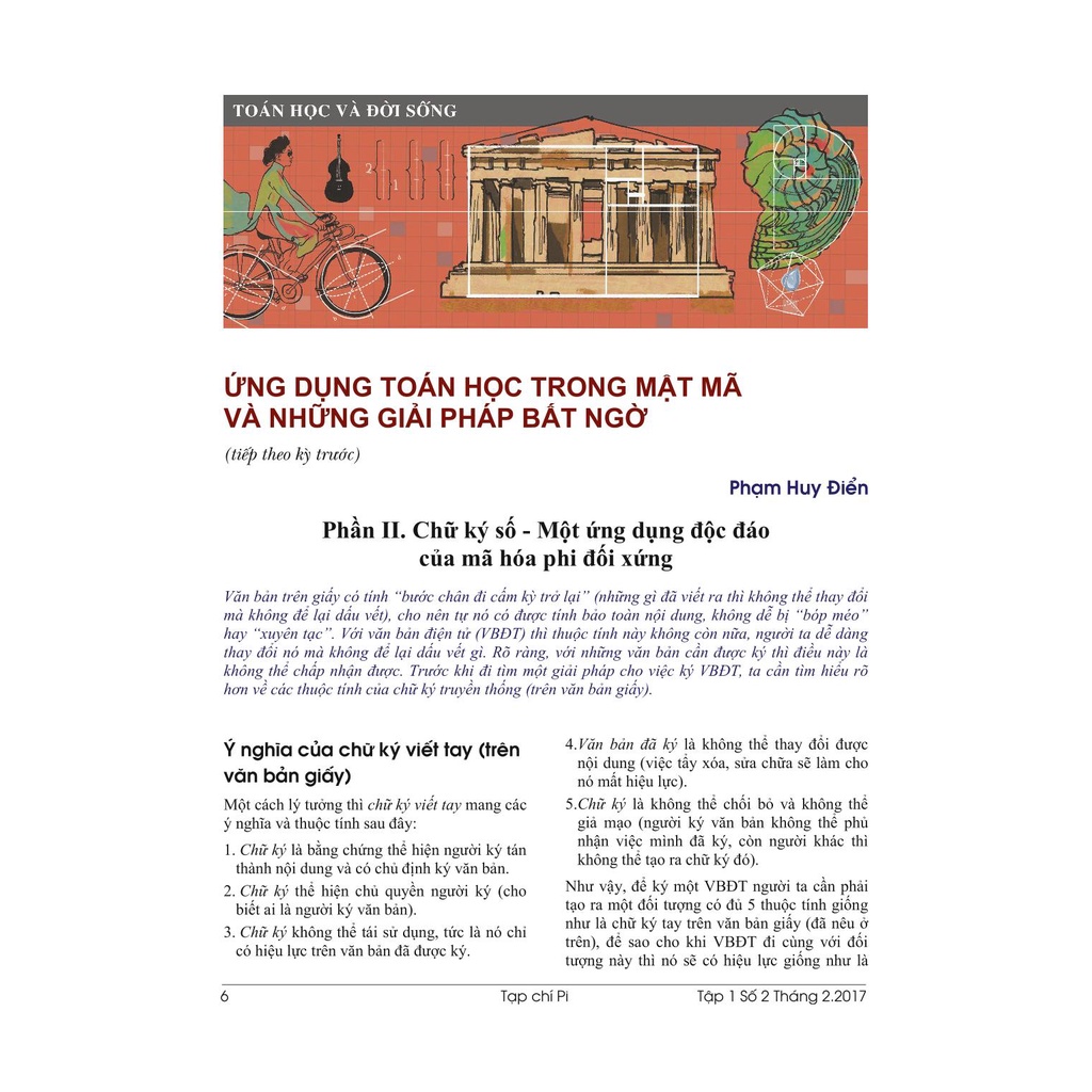 Tạp chí Pi- Hội Toán học Việt Nam số 2/tháng 2 năm 2017