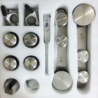 Bộ lùa kép phi 25/ray treo cửa lùa vvp