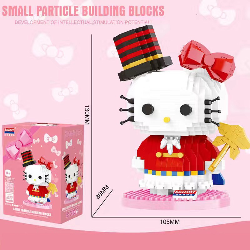 Đồ Chơi Lắp Ráp Mô Hình Hello Kitty