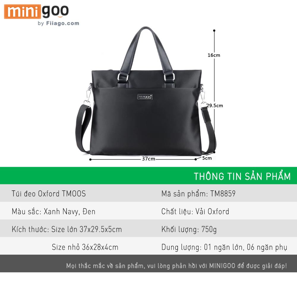 [FREESHIP] Túi đeo công sở siêu bền Oxford TMOOS TM8859