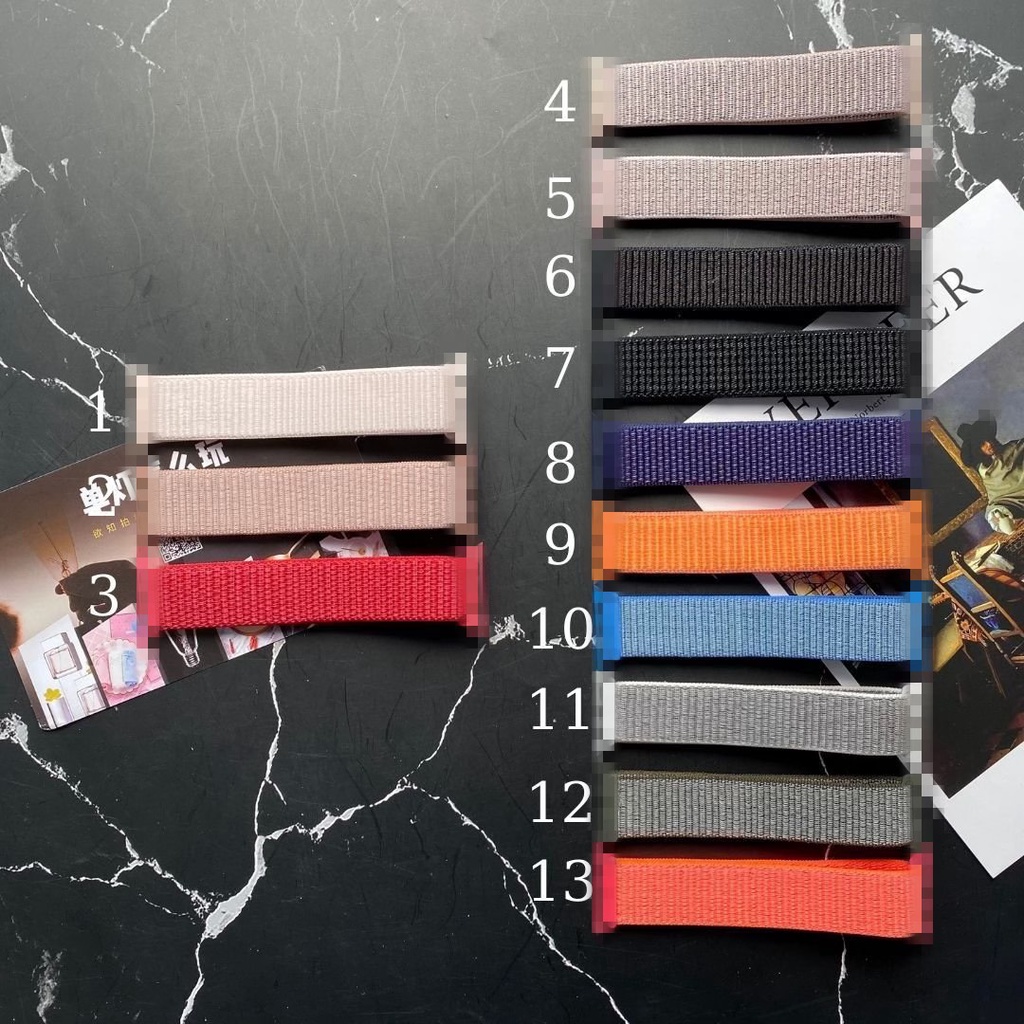 🌈Dây đeo AW iwatch chất liệu Vải Nylon cao c.ấ.p ôm tay cho Series 7/SE/6/5/4/3/2/1 Kích thước 38 40 42 44 41 45