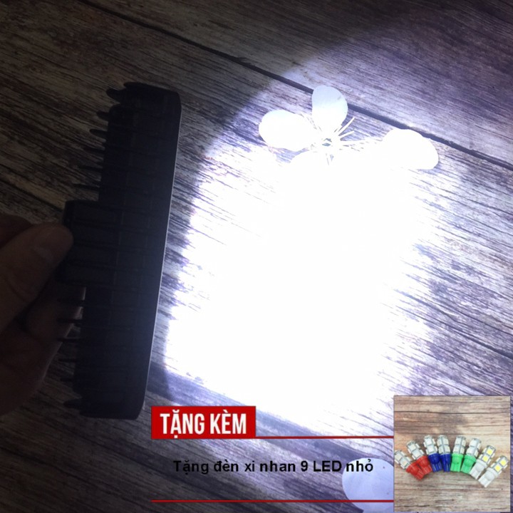 Đèn trợ sáng C6 - Dài trang trí ô tô, xe máy A213-TK02 - Tặng kèm đèn Led xin nhan 9 Led