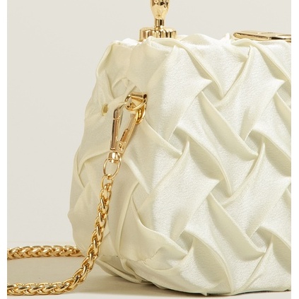 🌸Hàng Order🌸 Túi Xách Muzi&kai Chính Hãng Da Đan Chéo Quai Sách Kèm Dây Xích Đeo Sang Chảnh Nữ Tính 🌸 Quảng Châu