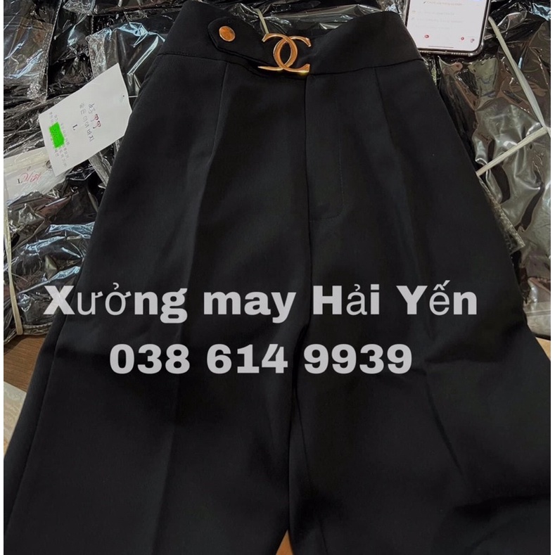 Quần Tây lưng cao ảnh shop chụp mã 506 đai x