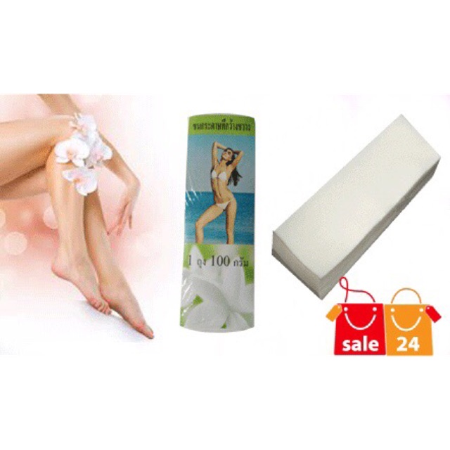 GIẤY WAX LÔNG BỊCH LỚN 100 Tờ