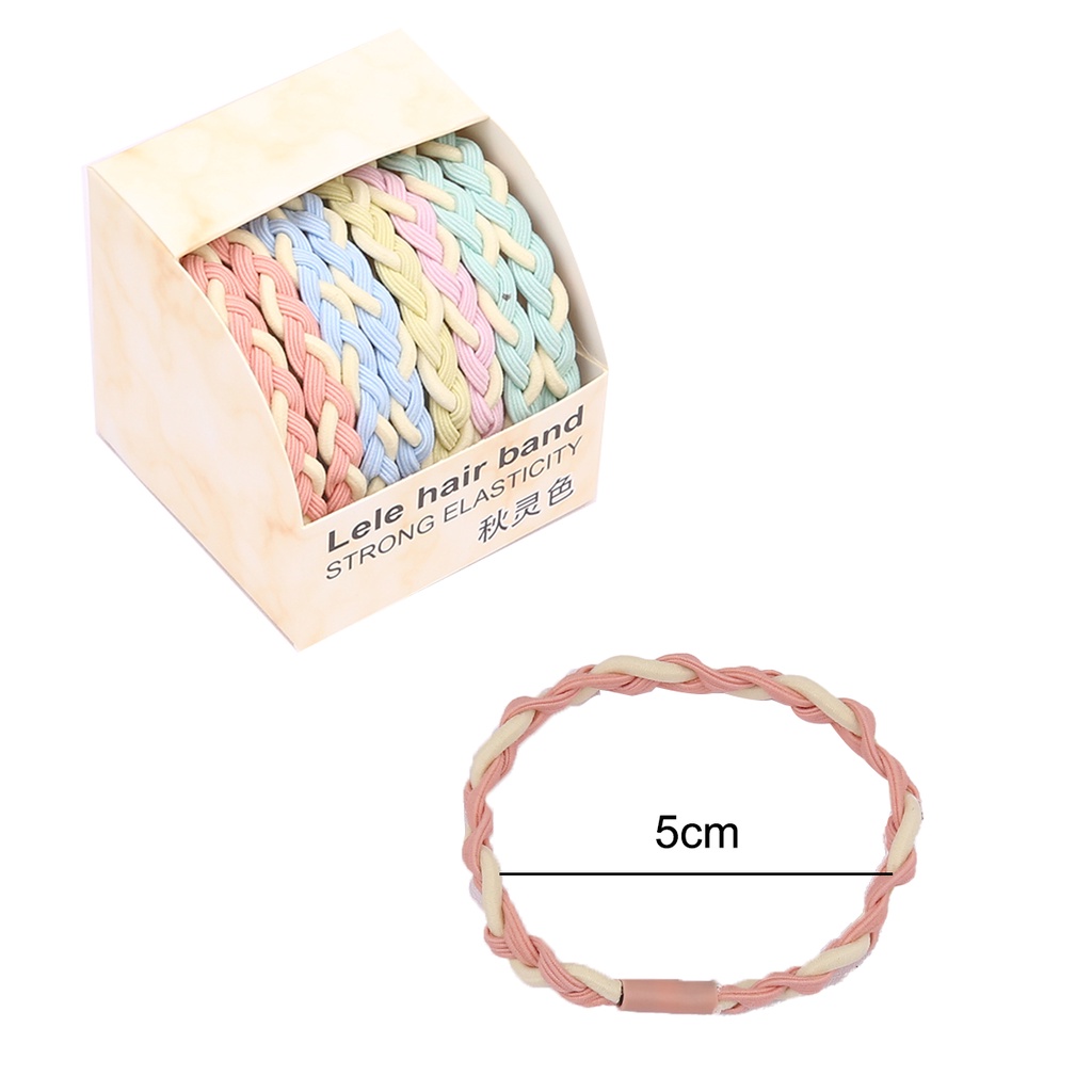 Set dây cột tóc BEADIA không đường may, độ co giãn cao, dễ thương