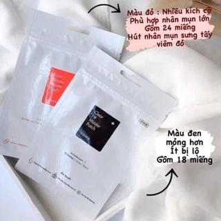 Miếng dán mụn COSRX Acne Pimple Master Patch 2 loại đỏ, đen