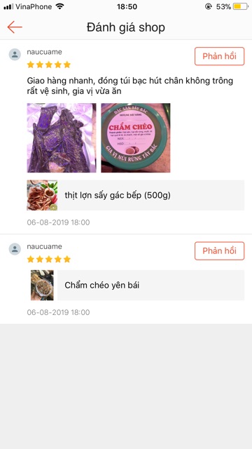 Thịt Lợn Gác Bếp 500G (tặng kèm chẩm chéo)