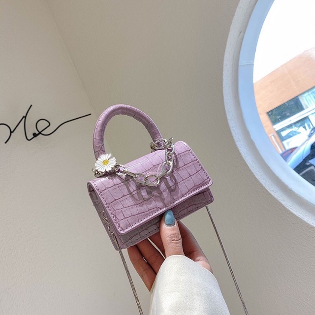 Túi mini bag hoa cúc hoạ mị siêu đẹp - minicuc