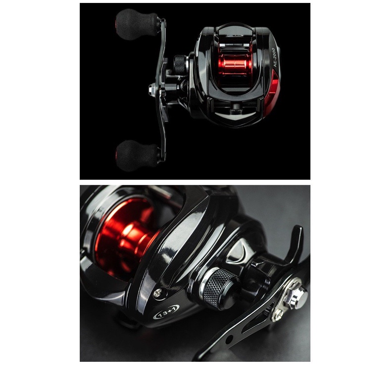 Máy câu lure máy ngang câu cá Lure Pro AE tay trái và tay phải