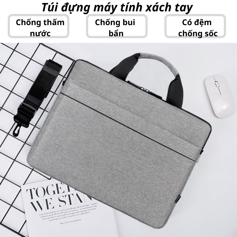 Túi Đựng Laptop/Macbook Chống Sốc Có Quai Xách Cỡ Lớn 14inch -15inch