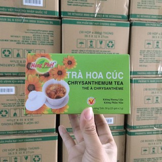 Trà hoa cúc hùng phát 25 gói x 2gr