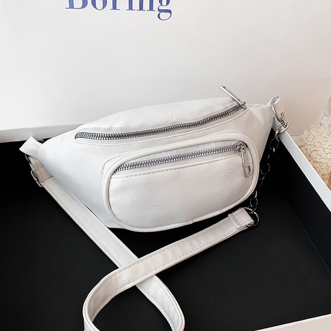 TÚI ĐEO CHÉO BAO TỬ NAM NỮ UNISEX DA PU MỀM THỜI TRANG HÀN QUỐC TRUCKY HH 103 TÚI ĐEO CHÉO BAO