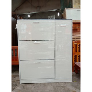 Tủ giầy thông minh màu trắng - Nội thất Chi Anh