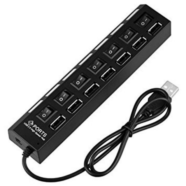 Bộ chia USB 2.0 gia 8 cổng Hub usb 2.0 chất lượng tốt có led cao cấp