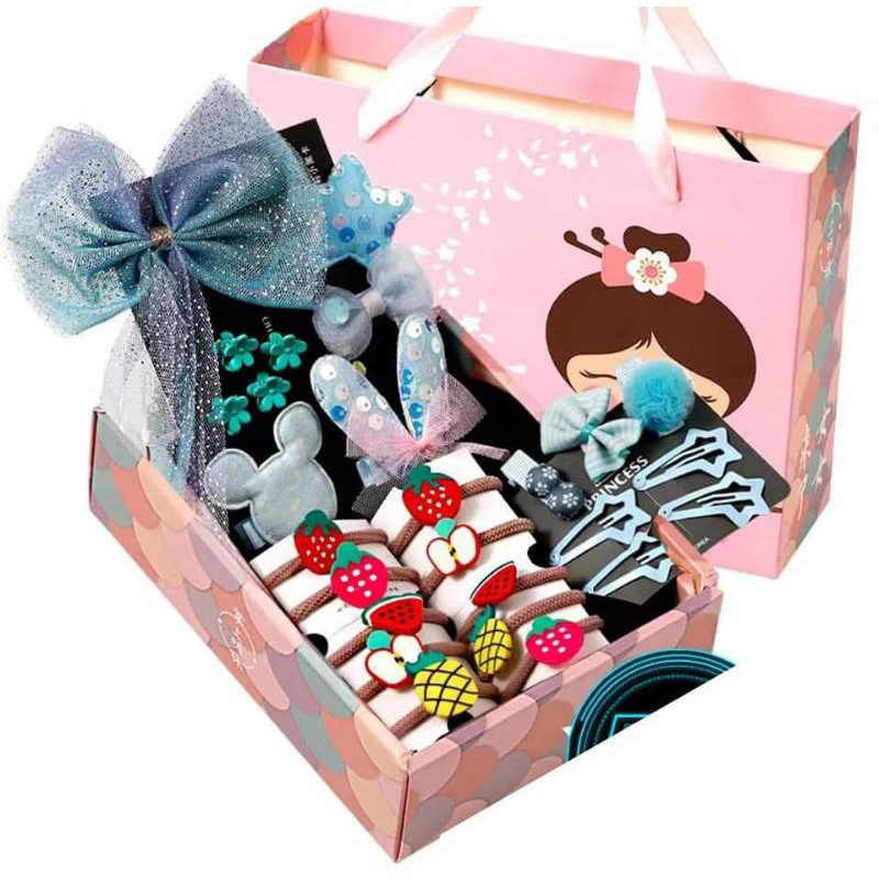 Sét 26 món cột tóc có kẹp cho bé,,,