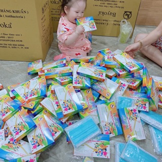 Khẩu trang trẻ em hộp 10 cái