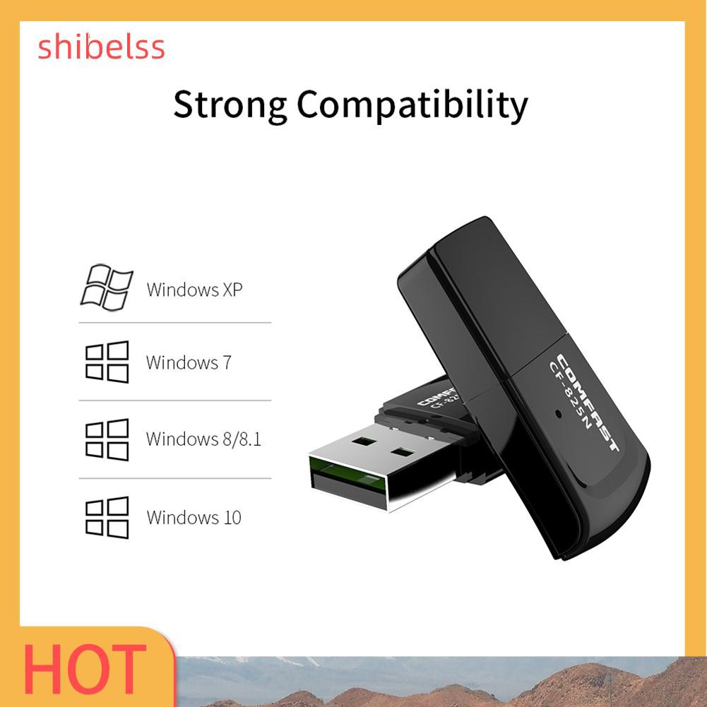 Bộ Thu Phát Wifi Comfast 300mbps Usb2.0 Mini 2.4ghz