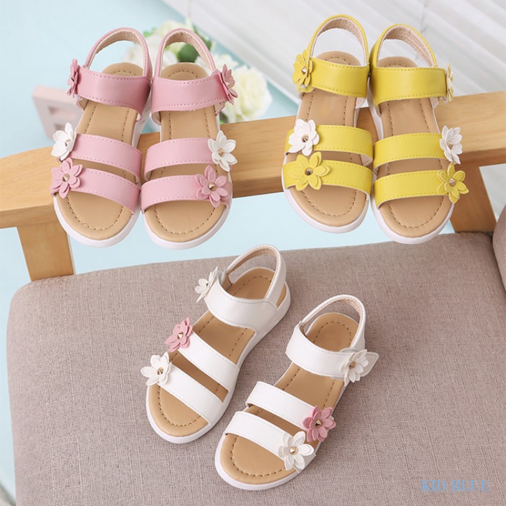 Giày Sandal Công Chúa Thời Trang Hàn Quốc Phong Cách Mới Cho Bé Gái