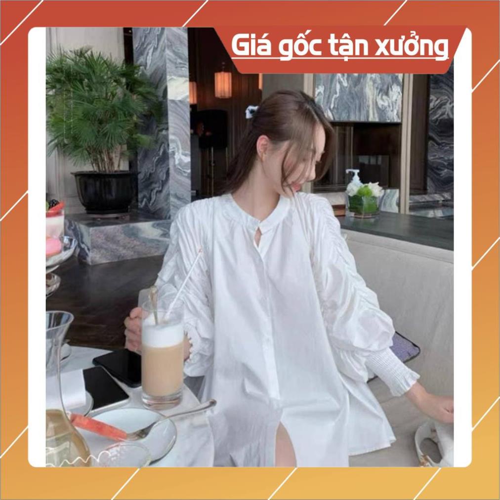 [Chất lượng số 1] [Hàng Chất Lượng] Áo Phom Rộng Dấu Quần Chun Nhún Bo Tay HEGEN (TRẮNG) | BigBuy360 - bigbuy360.vn